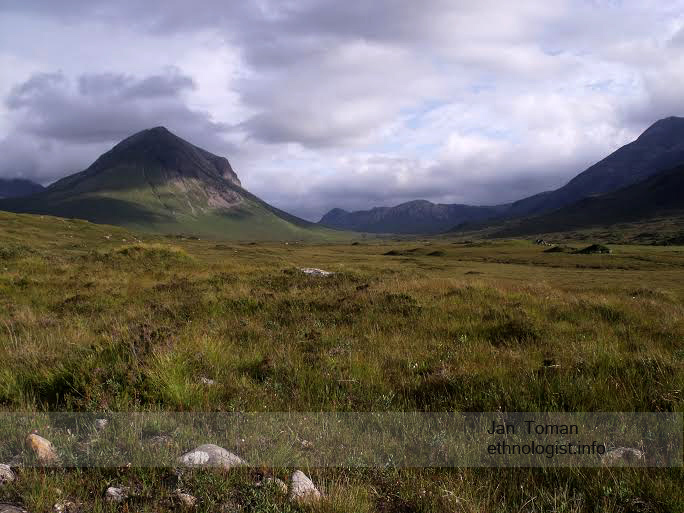 Pohled na krajinu na ostrově Isle of Skye. Foto: Jan Toman