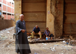 The people of Mokkatam Village. The people, who are living there collect the vaste of Cairo. Photo: Barbora Sajmovicova, 2011. 